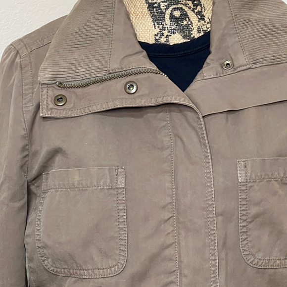 J.Crew Canvas Bomber Style jacket - Picture 2 of 4